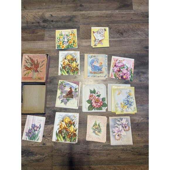 Vintage Old Greeting Cards Religious Big Lot Collectibles Unused - Picture 1 of 3